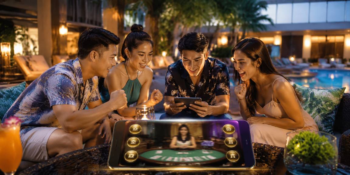 Permainan Live Casino dengan Dealer Sebenar